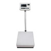 U.S. Solid Bench Scale – 130 lb x 0.002 lb Stainless Steel Postal Package Shipping Scale Digital Platform Balance with 16" x 20" Platform