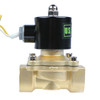 1” Smart Solenoid Valve - WiFi APP-Controlled Brass Solenoid Valve, 110V AC, Viton Seal