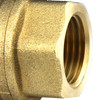 Motorized Ball Valve- 1" Brass Electrical Ball Valve, Standard Port, 9-24V AC/DC and 3-Wire 1-Way Setup by U.S. Solid