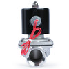 1-1/4" Solenoid Valve - Stainless Steel 12V DC Electric Solenoid Valve , Normally Closed, Viton Seal