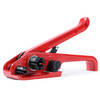 Heavy Duty Strapping Tensioner & Cutter Manual Banding Tools for 1/2" -3/4" Width Polyester and Polypropylene Strap (Red)