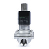 1/2" Solenoid Valve - 110V AC Stainless Steel Normally Open Solenoid Valve, Viton Seal