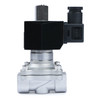 3/4” Solenoid Valve - 24V DC Stainless Steel Electric Valve, Normally Open, Viton Seal