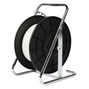 Heavy Duty Strapping Cart Dispenser - for Polypropylene/ Composite Strapping with 8" x 8" Core Size 