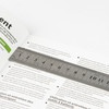 Stainless Steel 12-Inch Ruler with Metric Units