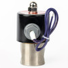 3/8" Solenoid Valve - 12V DC Stainless Steel Electric Solenoid Valve , Normally Closed, Viton Seal