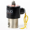 3/8" Solenoid Valve - 110V AC Stainless Steel Electric Solenoid Valve , Normally Closed, Viton Seal