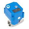 3/4" Motorized Ball Valve with Manual Function - 2 Wire Auto Return, Stainless Steel, 85-265V AC, Full Port, Normally Closed