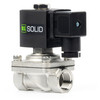 1/2" Solenoid Valve - Stainless Steel 110V AC Normally Closed with Viton Seal, Junction Box Type