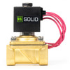 3/4" Solenoid Valve - Brass 12V DC Normally Closed with Viton Seal