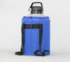 6L Liquid Nitrogen Dewar - Liquid Nitrogen Tank Container LN2 Dewar with Straps