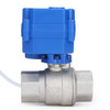 U.S. Solid Motorized Ball Valve- 1” Stainless Steel Electrical Ball Valve with Full Port, 9-24 V DC, 2 Wire Reverse Polarity