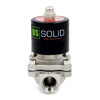 U.S. Solid Electric Solenoid Valve- 1/2" 12V DC Solenoid Valve Stainless Steel Body Normally Closed, VITON SEAL