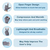 Compression Gloves- Relieve Arthritis Pain, Small (Dia. of palm < 3.1")