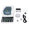 Moisture Analyzer-110g x 1mg, 0.01% Readability Halogen Moisture Balance by U.S. Solid