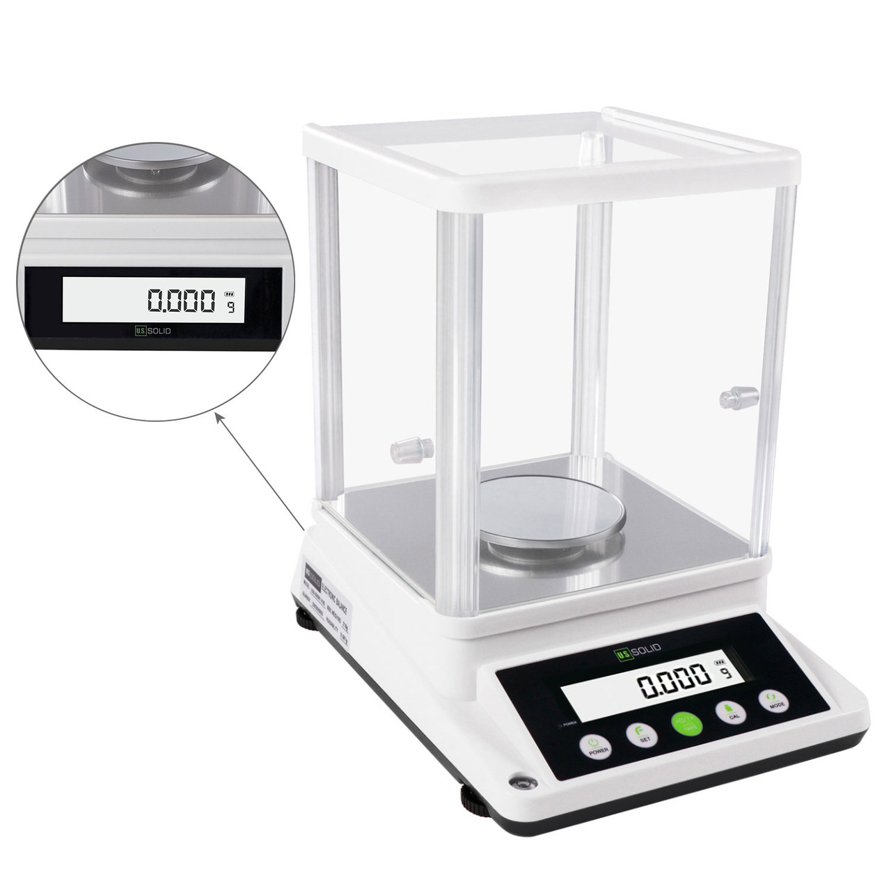 U.S. Solid 0.001 g Precision Balance – Digital Lab Scale 1 mg