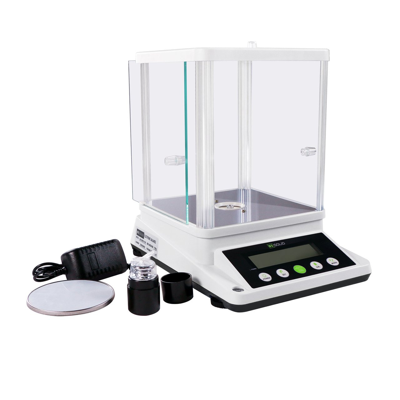 US SOLID 100x0.001g 1mg Digital Analytical Balance Precision Scale for  Laboratories