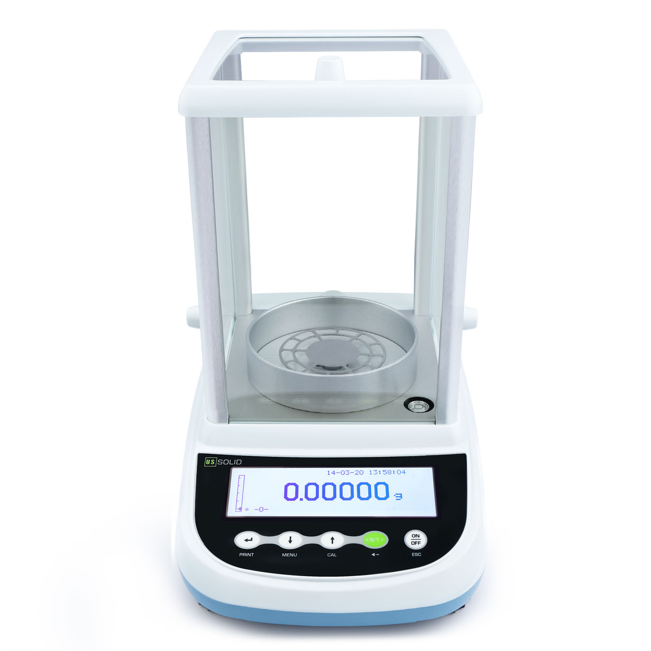 U.S. Solid 0.01 mg Analytical Balance - Semi-Micro Scientific Balance, 62 g  x 0.01 mg/120g x 0.1 mg