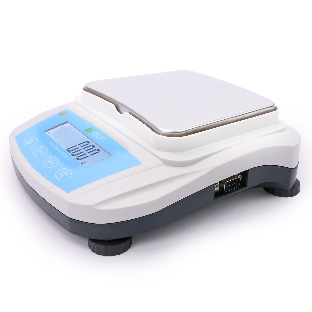 U.S. Solid Electronic Precision Balance 3200G x 0.01g, RS232 Port, AC100V-240V/4xDC1.5V Batteries