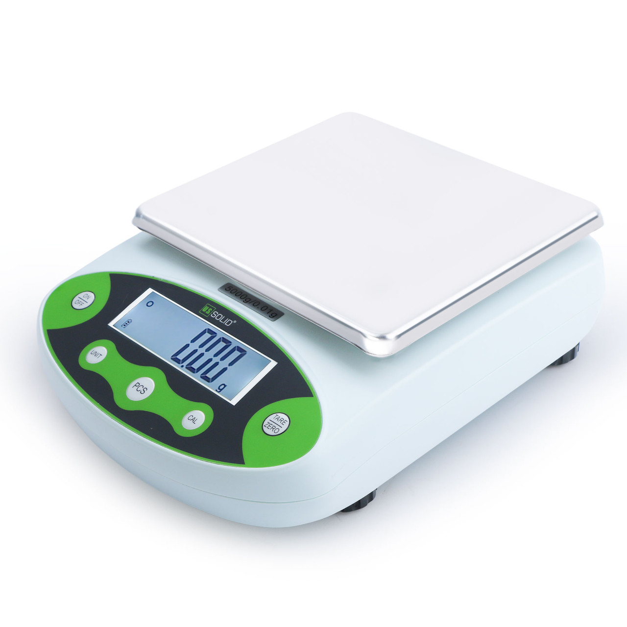 Digital Weighing Scale, 5000g 0.01g 100-240V Digital Precision Scale Lab  Weighing Electronic Balance Jewelry Scales for Accurate Gram, Kitchen(US)
