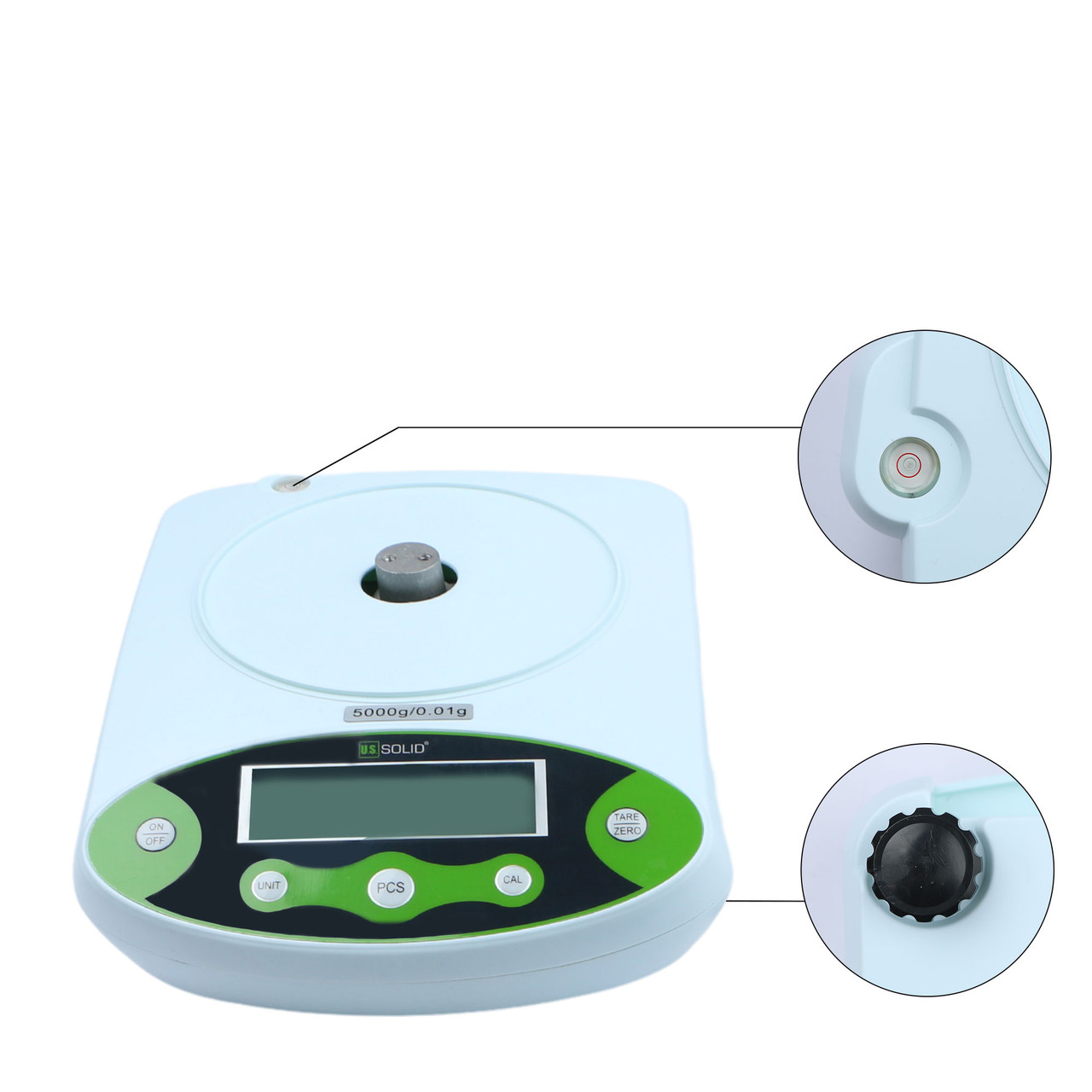 Uxcell Lab Scale 1000gx0.01g, High Precision Electronic Analytical Balance  Sensitive, Digital Precision Scale 