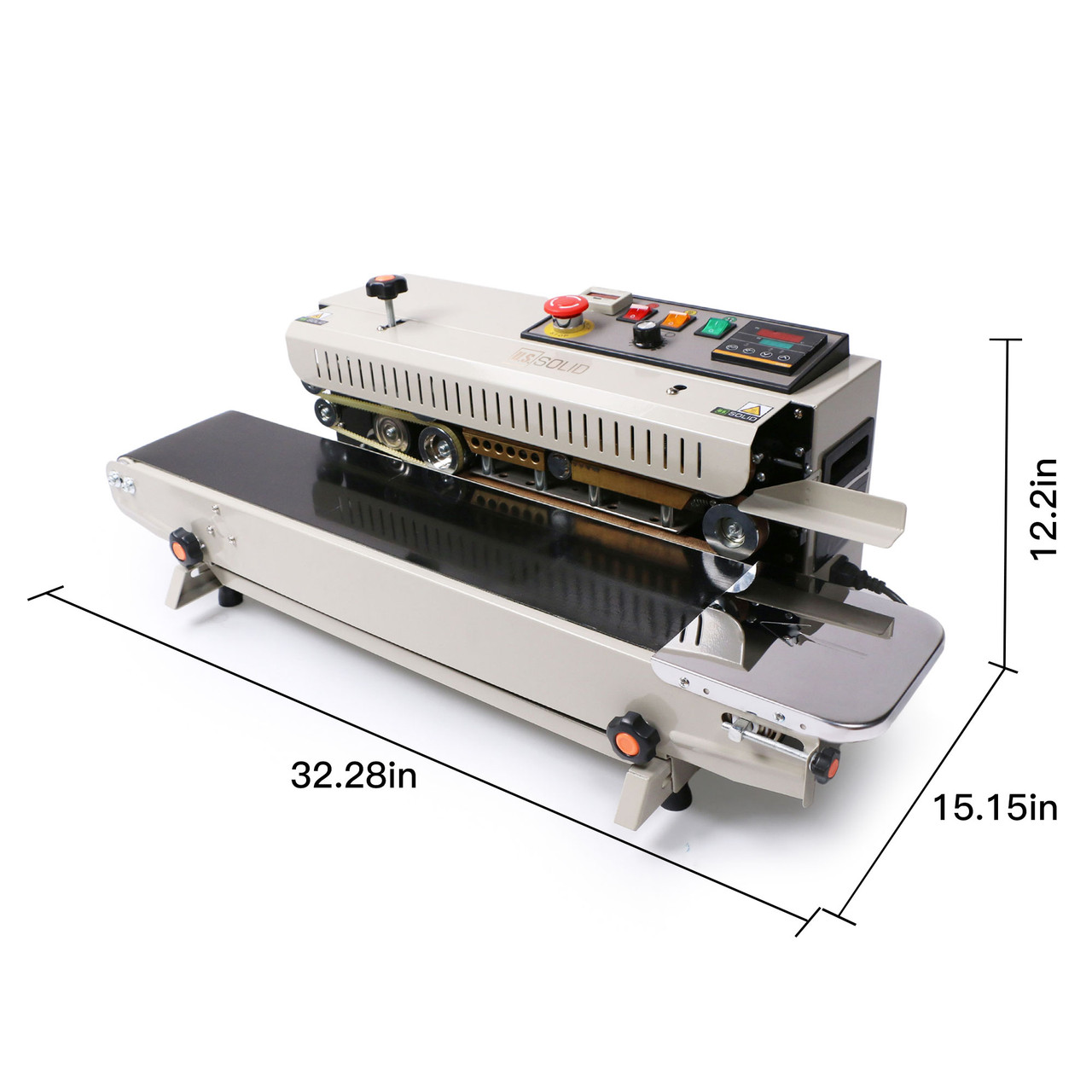 220v Continuous Band Sealer Film Sealing Machine Automatic
