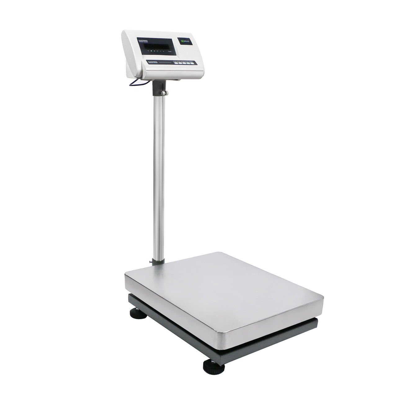 U.S. Solid Digital Bench Scale 16kg x 1G Compact Platform Balance, Built-in Overload Alarm