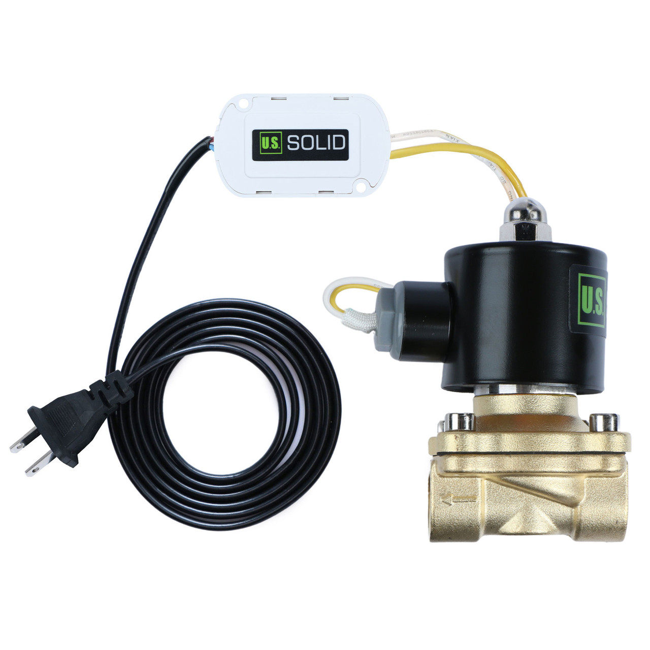 1/2” Smart Solenoid Valve - WiFi APP-Controlled Brass Solenoid