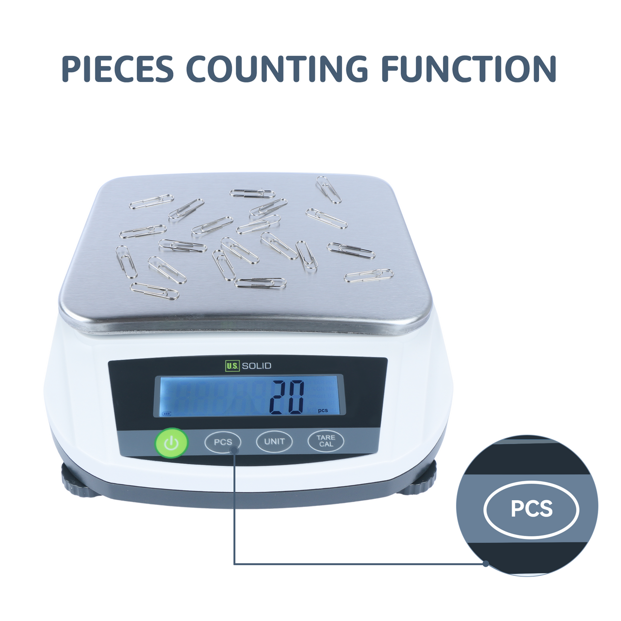 U.S. Solid 5000g x 0.01 G Lab Scale 5 kg 0.01 G Digital Analytical Balance