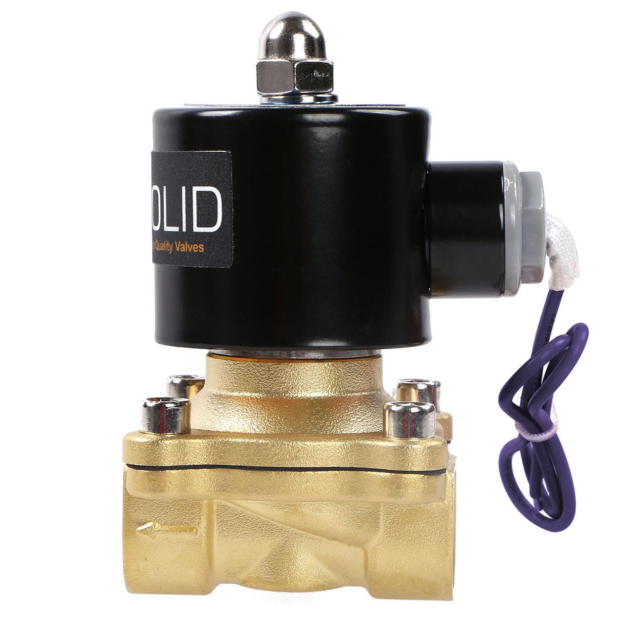 U.S. Solid Electric Solenoid Valve- 1/2