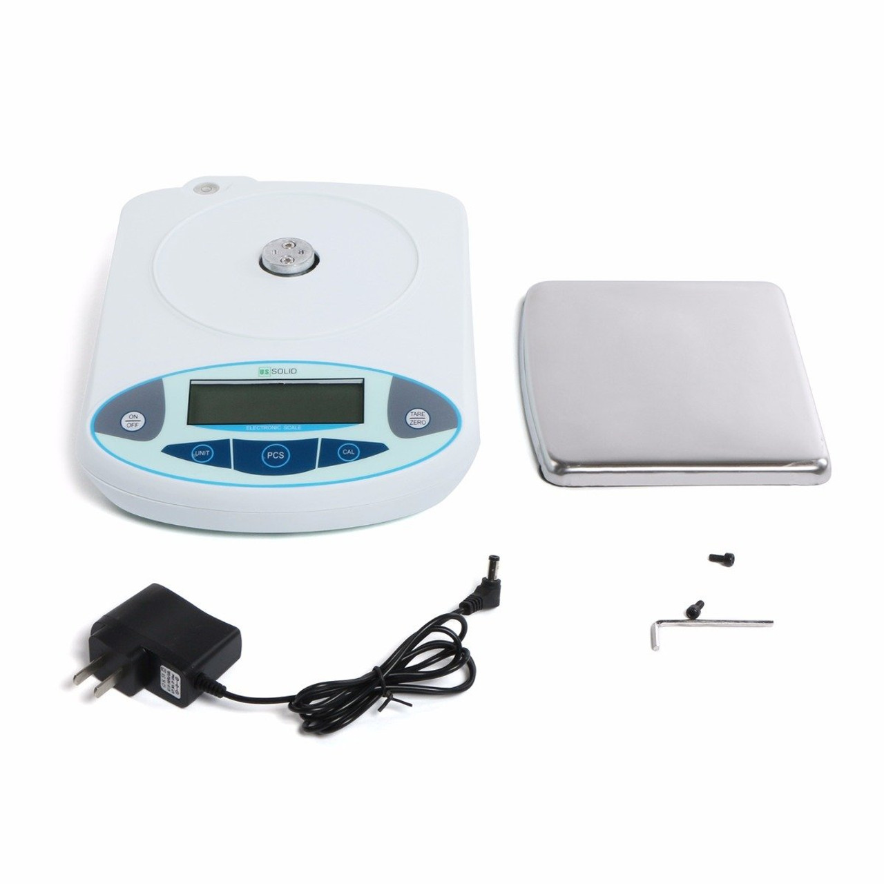 U.S. Solid 5000g x 0.01 G Lab Scale 5 kg 0.01 G Digital Analytical Balance