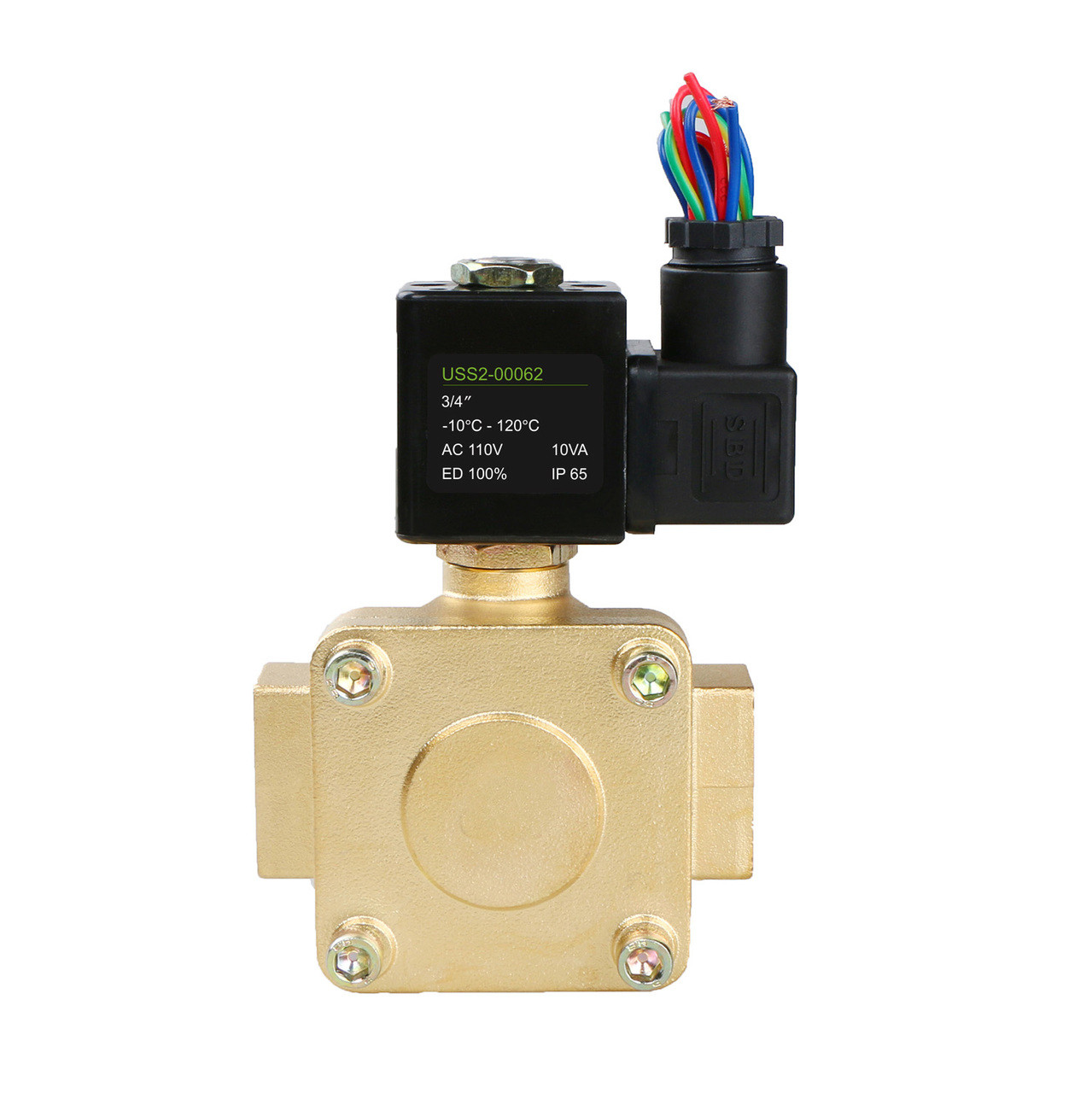 brass electric solenoid valve