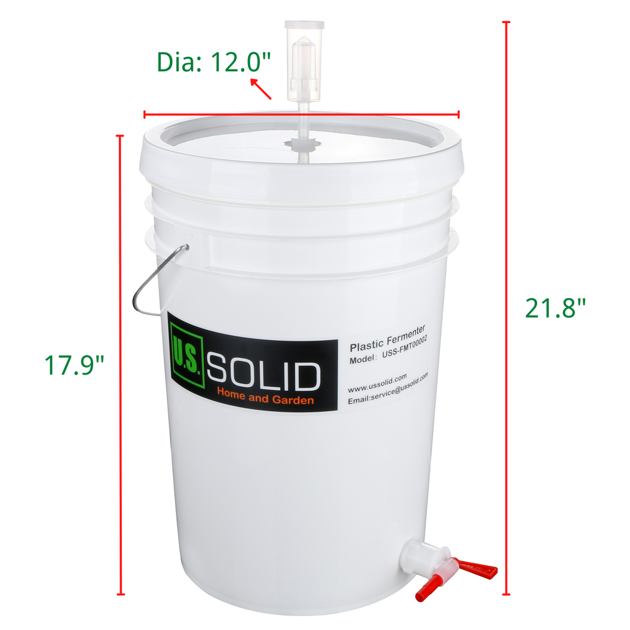 2 Gallon Bucket Fermenter » Southwest Grape & Grain