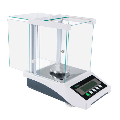 U.S. Solid 0.1 mg Analytical Balance – Digital Lab Science Electronic Balance, 220g x 0.0001 g