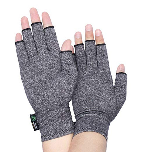 Compression Gloves- Relieve Arthritis Pain, Large(Dia. of palm > 4")