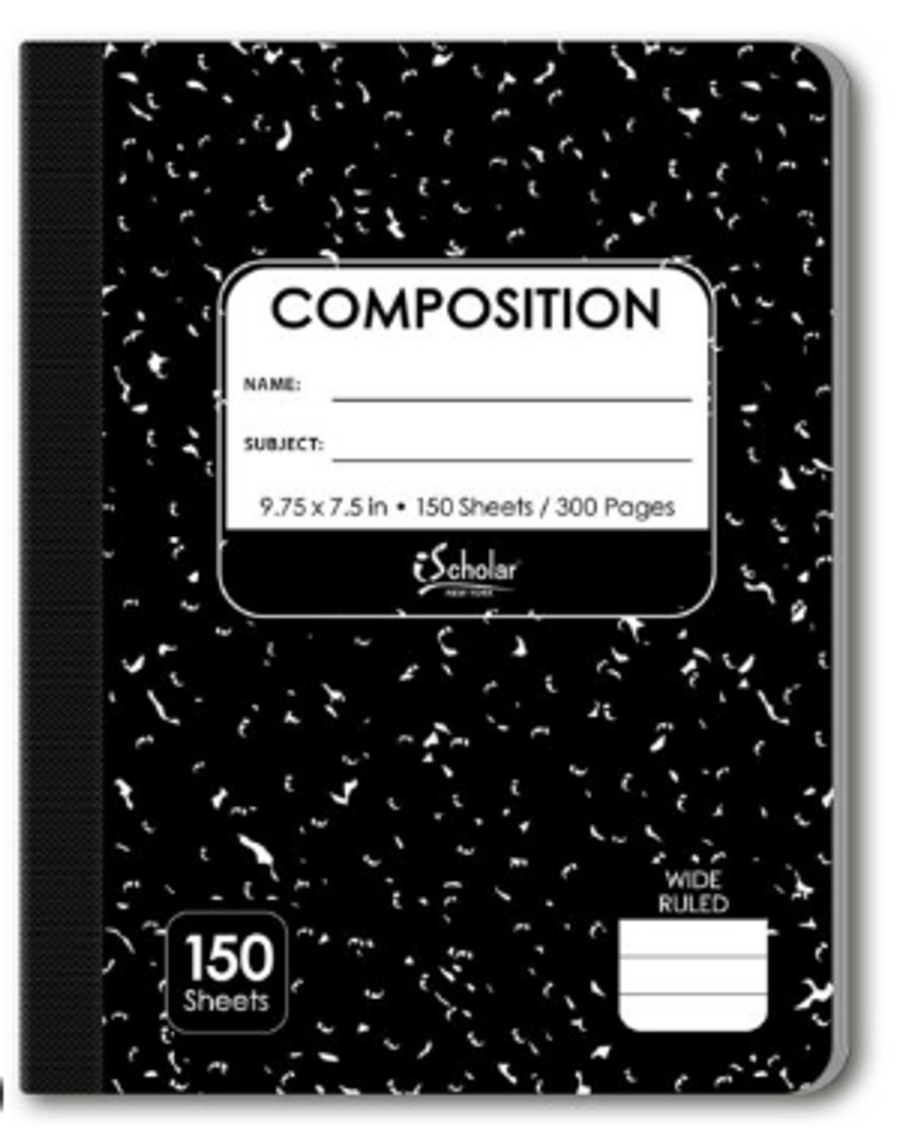 Composition Notebook Stencil