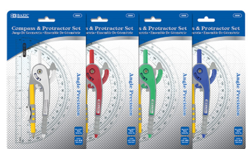 Bazic Protractor and Compass