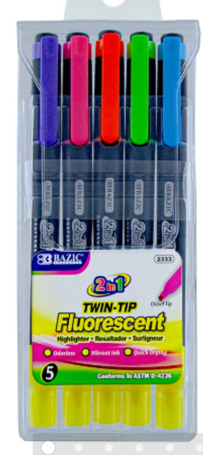  Quartet Glo-Write Fluorescent Markers, Bullet Tip, Wet-Erase,  White Board Dry Erase Pens for Teachers, Home School & Office Supplies,  Assorted Bold Colors, 5 Pack (5090) : Dry Erase Markers 