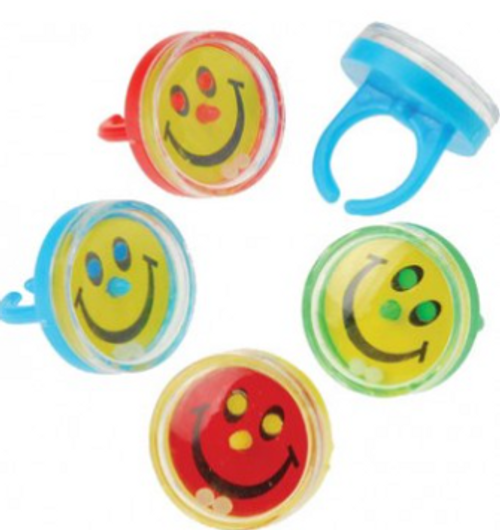 Smile ring with ball