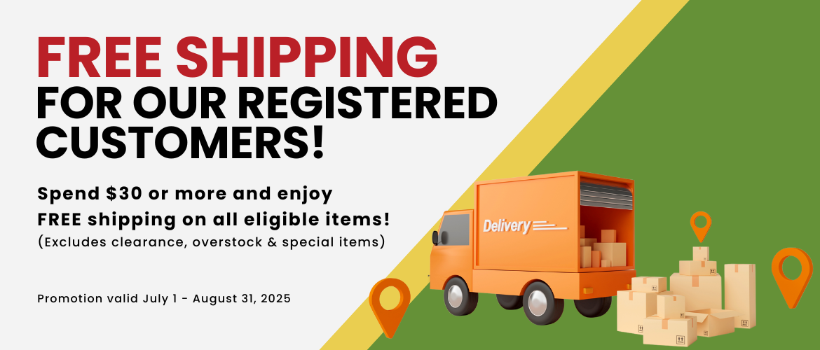 Summer Shipping Special: Free Delivery on Orders Over $30