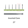 Carbide Burs. RA-37 Inverted Cone. 10 pcs.