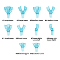 Plastic Impression Trays, 12/Pack