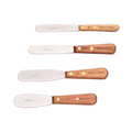 Plaster Spatula 4 in Stiff Wood Handle Each