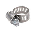 Hose Clamp, Stainless Steel, 3/8" - 7/8"; Pkg of 10