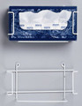 Palmero, Tissue Box Holder (Professional/Rectangular) 9 3/4" x 2 1/2" x 4 1/4", 1859R