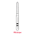 Premier, Two Striper Diamond Bur, 50/Pack, 251.8C, 2050069