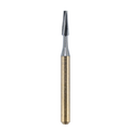 Alpen Carbide Bur 701G-314-1.20-4.00 Cross Cut Tapered Fissure, 10 pcs