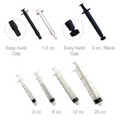 Pac-Dent, Luer-Lock Endo Irrigation Syringes, 3 cc, 100/pack, 240