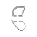 Hu-Friedy, Rubber Dam Clamp, #106L, Satin Steel, RDCM106L