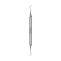 Hu-Friedy, 204SD Sickle Scaler, Tampered Stainless Steel Grip, S204SDG9E2